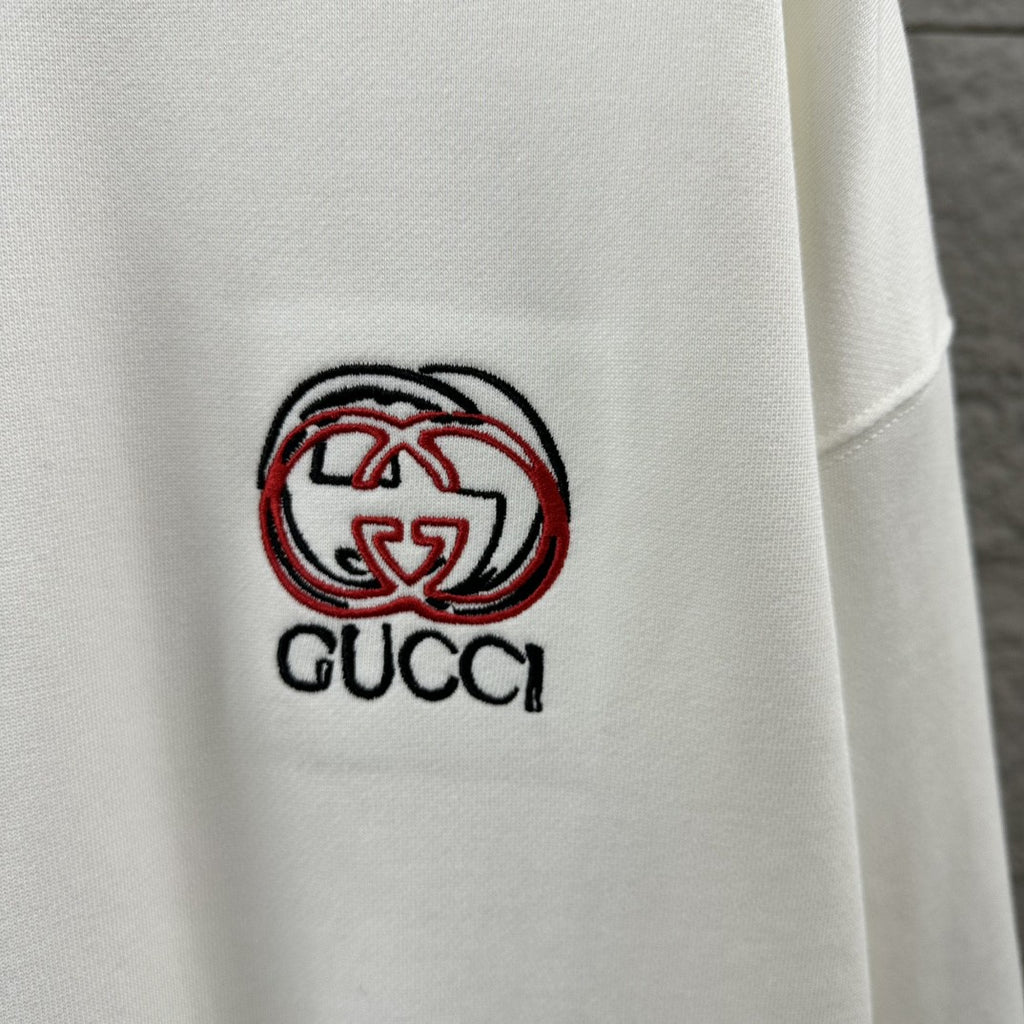 Early Autumn to Winter New Arrivals: Embroidered Long Sleeve Sweatshirt
