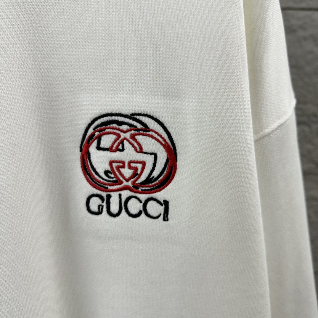 Early Autumn to Winter New Arrivals: Embroidered Long Sleeve Sweatshirt