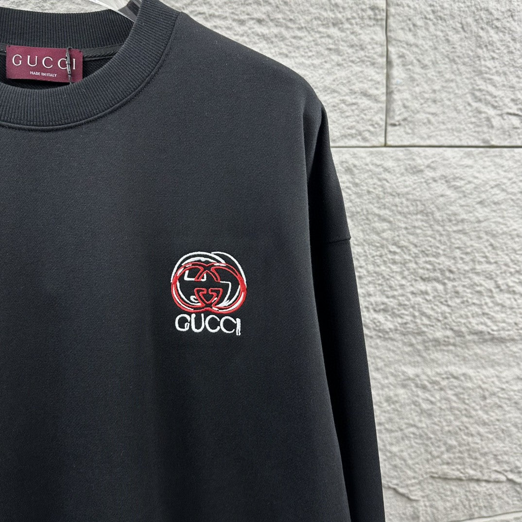 Early Autumn to Winter New Arrivals: Embroidered Long Sleeve Sweatshirt