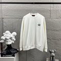 Early Autumn to Winter New Arrivals: Embroidered Long Sleeve Sweatshirt