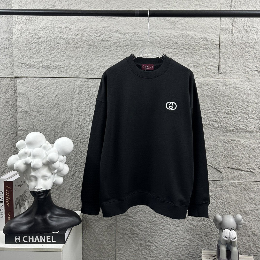 Early Autumn to Winter New Arrivals: Embroidered Long Sleeve Sweatshirt