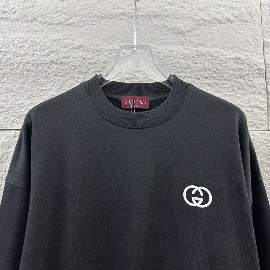 Early Autumn to Winter New Arrivals: Embroidered Long Sleeve Sweatshirt