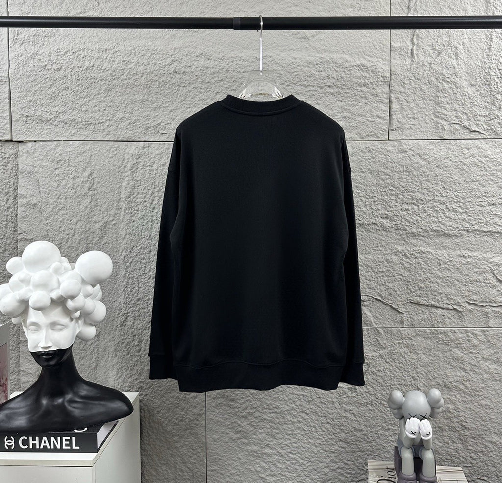 Early Autumn to Winter New Arrivals: Embroidered Long Sleeve Sweatshirt