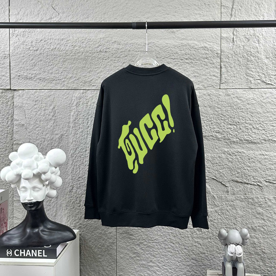 New hot stamping printed long sleeved hoodie for early autumn and winter