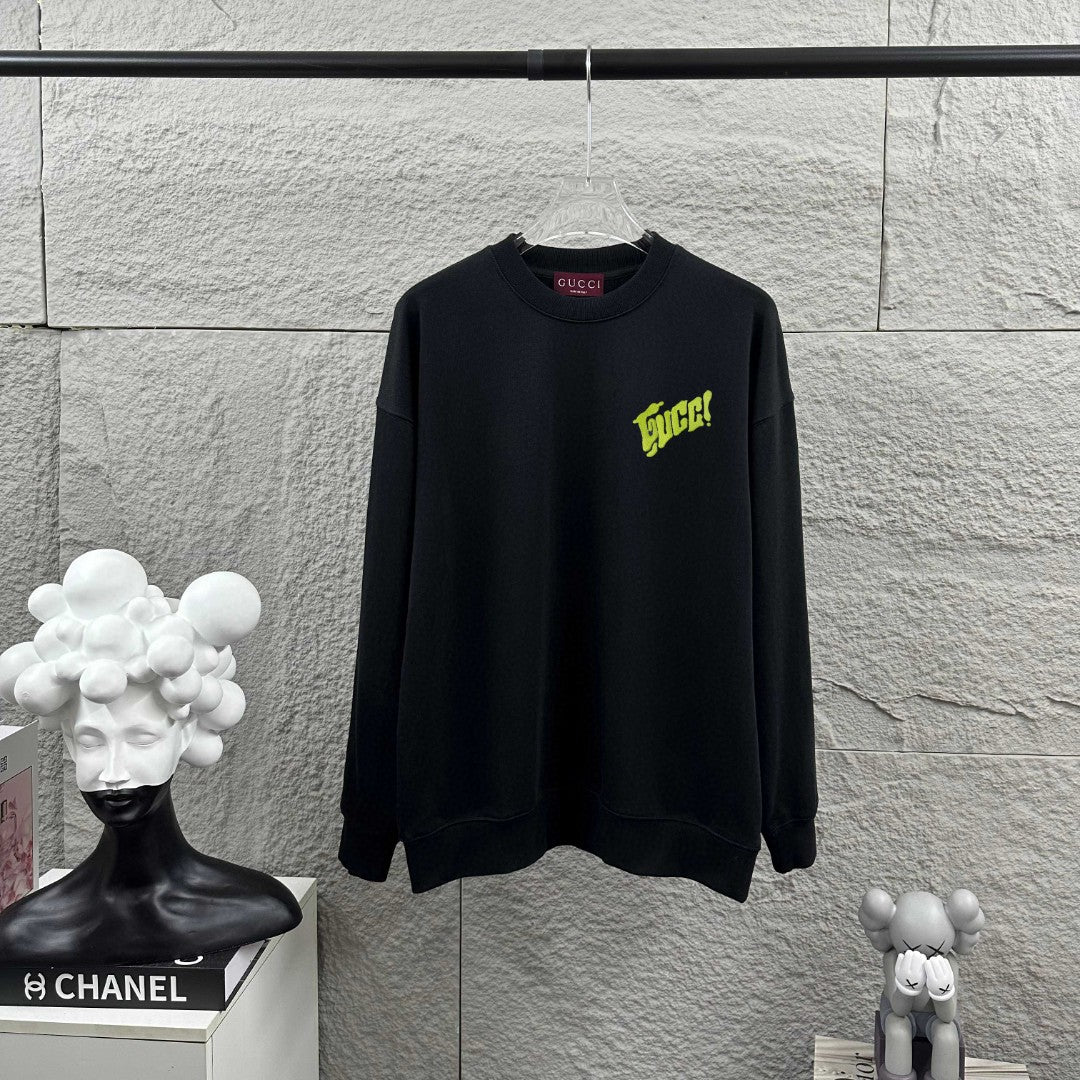New hot stamping printed long sleeved hoodie for early autumn and winter