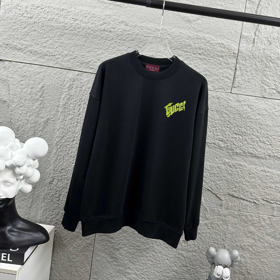 New hot stamping printed long sleeved hoodie for early autumn and winter
