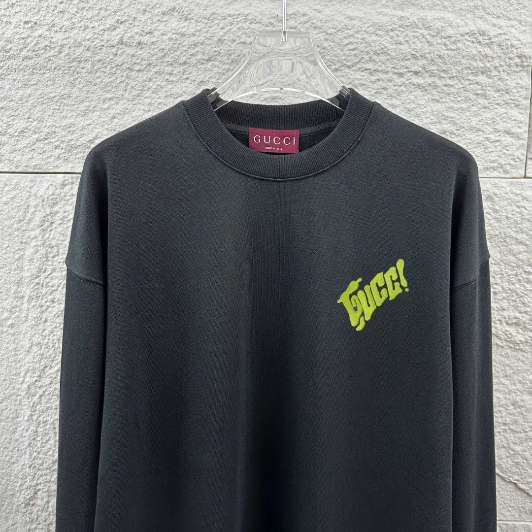 New hot stamping printed long sleeved hoodie for early autumn and winter