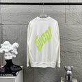 New hot stamping printed long sleeved hoodie for early autumn and winter
