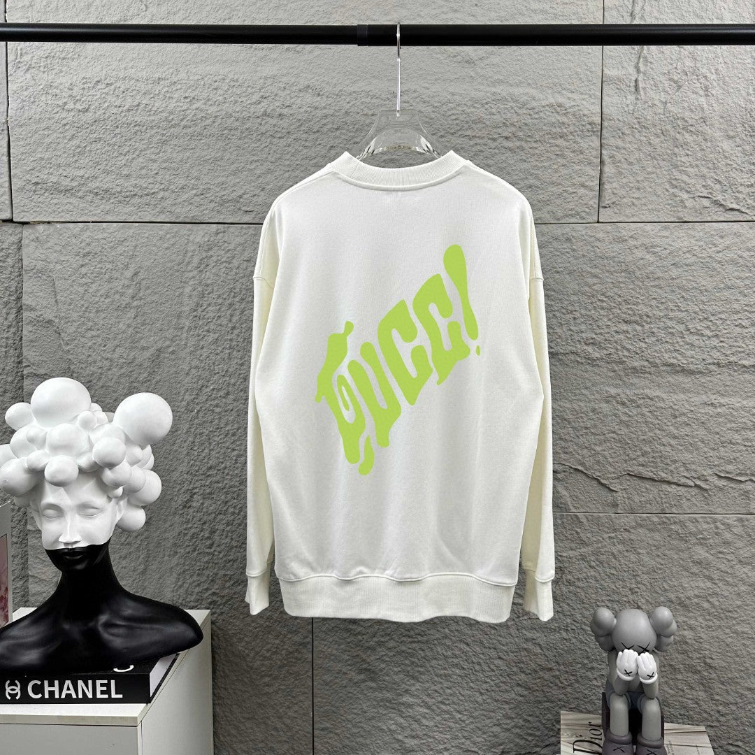 New hot stamping printed long sleeved hoodie for early autumn and winter