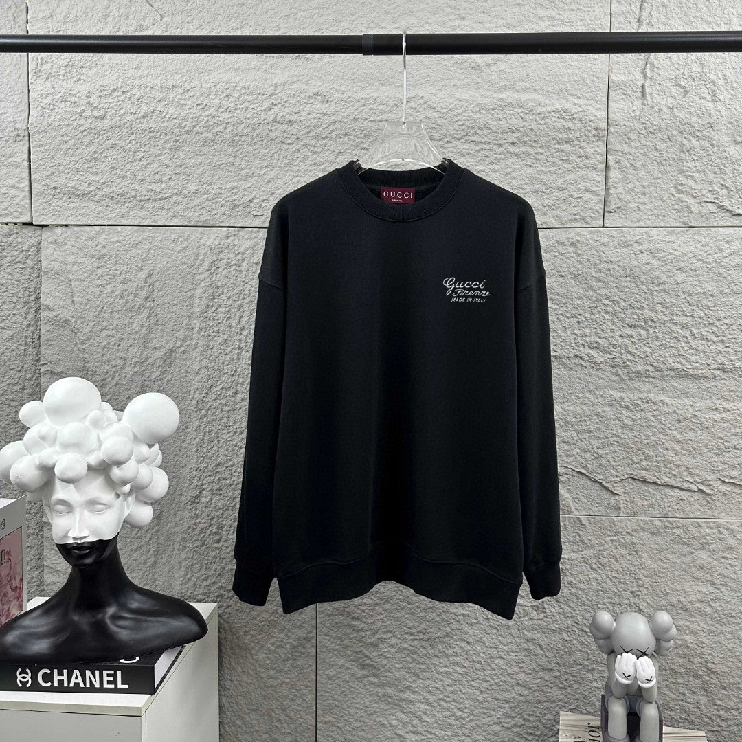 New hot stamping printed long sleeved hoodie for early autumn and winter