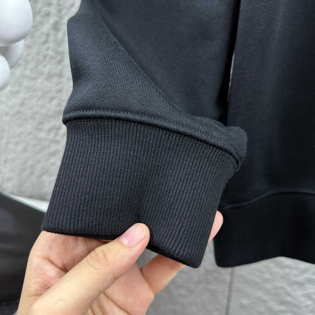 New hot stamping printed long sleeved hoodie for early autumn and winter