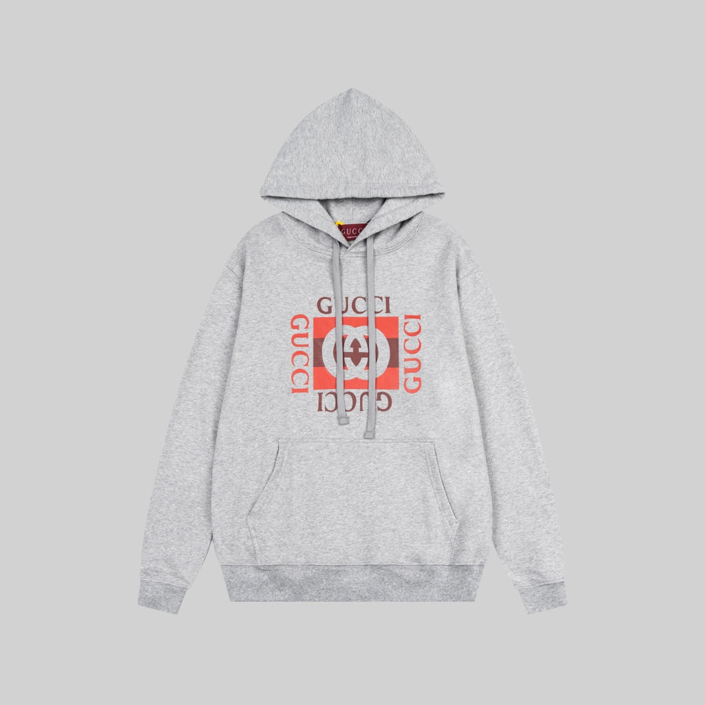 Printed hooded sweatshirt