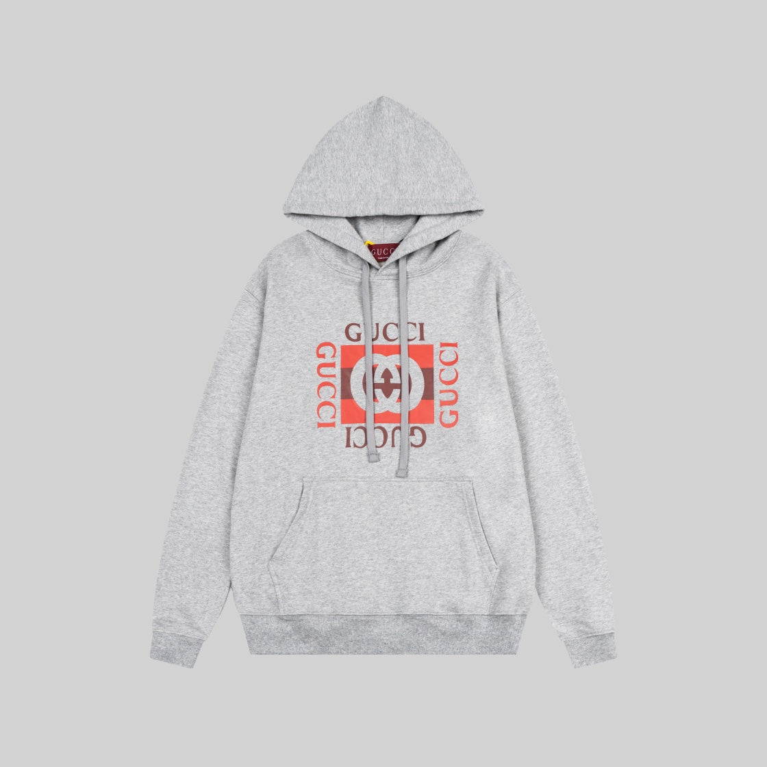Printed hooded sweatshirt