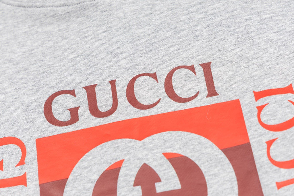 Printed hooded sweatshirt