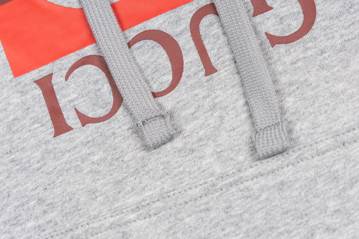 Printed hooded sweatshirt
