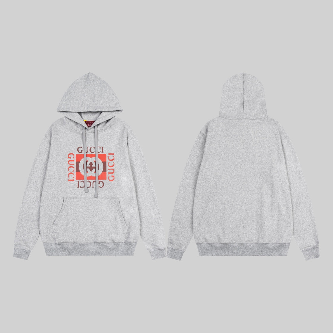 Printed hooded sweatshirt