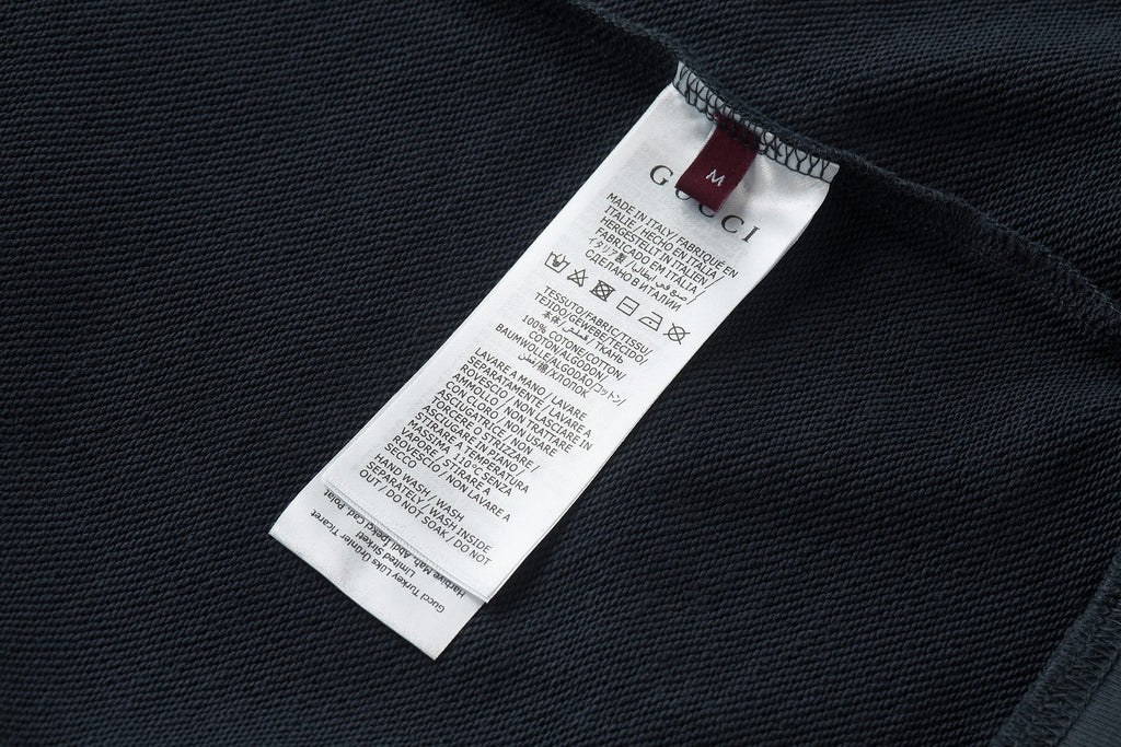 Embroidered logo hoodie with letters