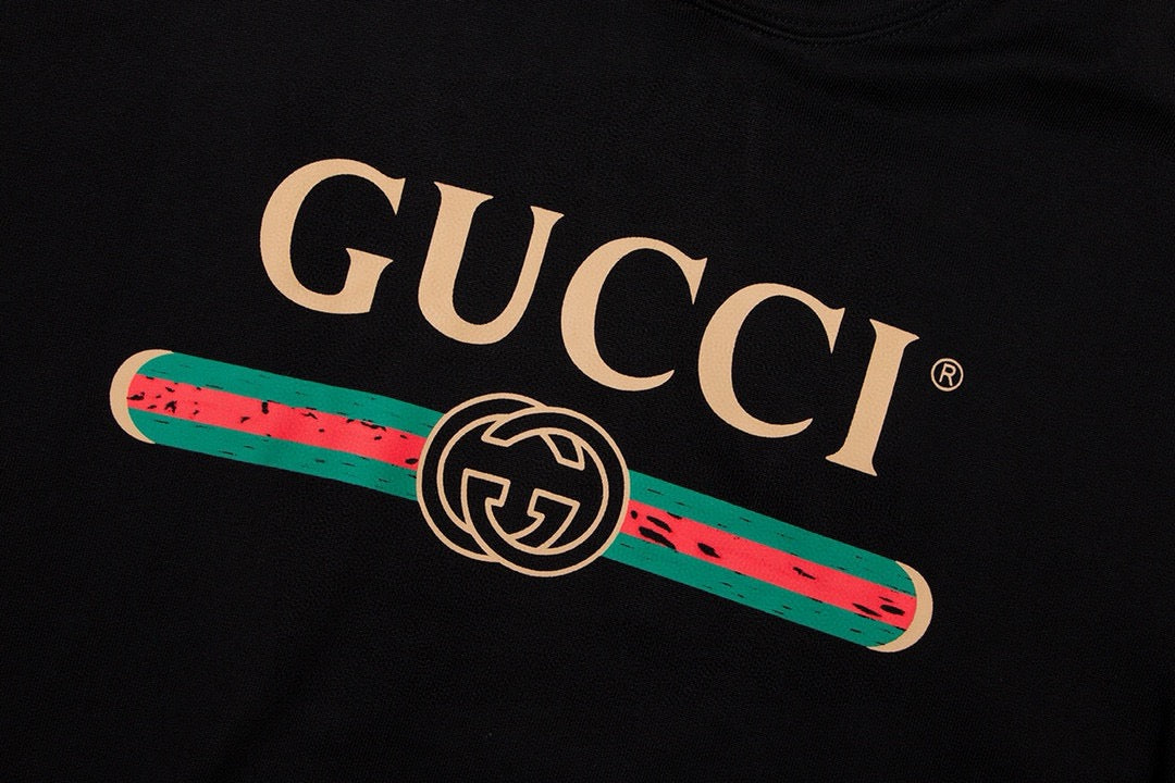 Classic printed letter logo hooded sweatshirt