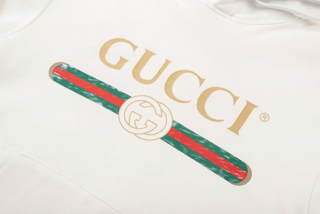 Classic printed letter logo hooded sweatshirt