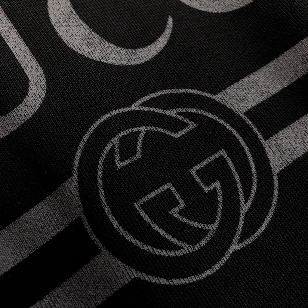 New autumn and winter classic printed logo round neck hoodie