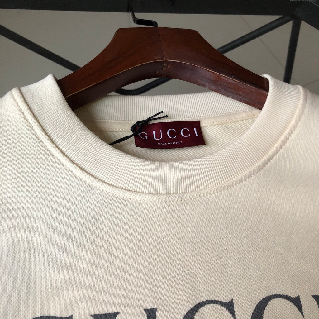 New autumn and winter classic printed logo round neck hoodie