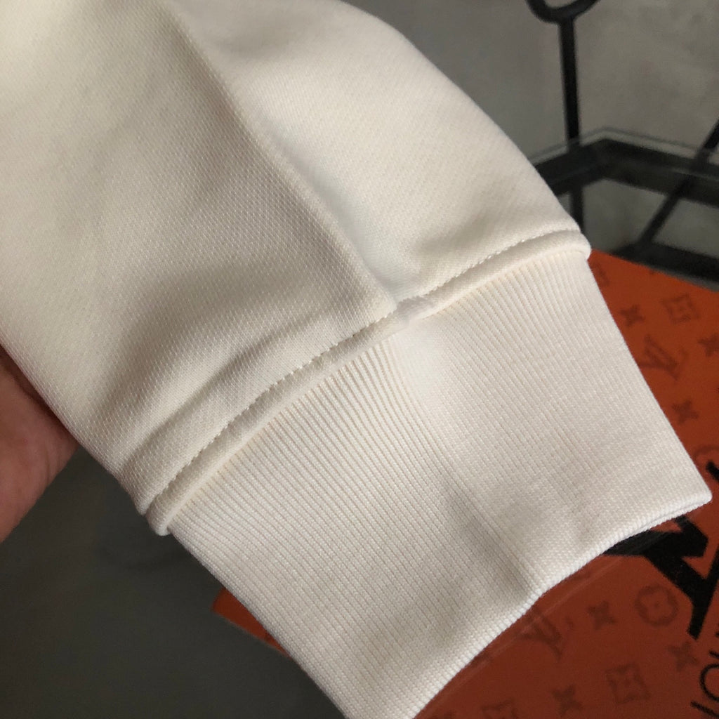 New autumn and winter classic printed logo round neck hoodie