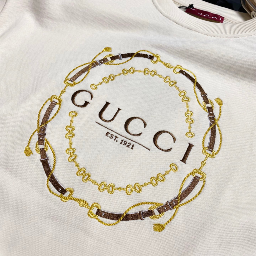 Round neck pure cotton hoodie