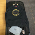 Round neck pure cotton hoodie