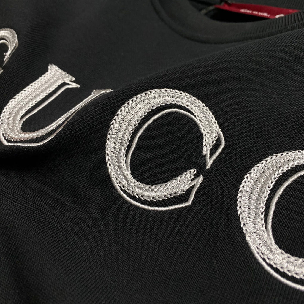 Classic Brand Double Shadow Letter Embroidered Hoodie