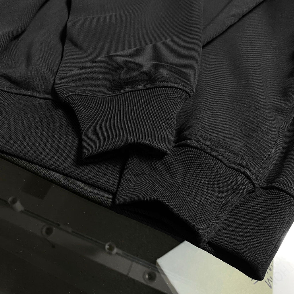 Classic Brand Double Shadow Letter Embroidered Hoodie