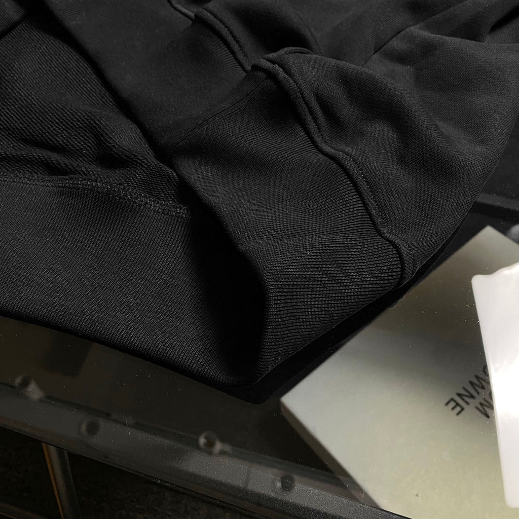 Classic Brand Double Shadow Letter Embroidered Hoodie