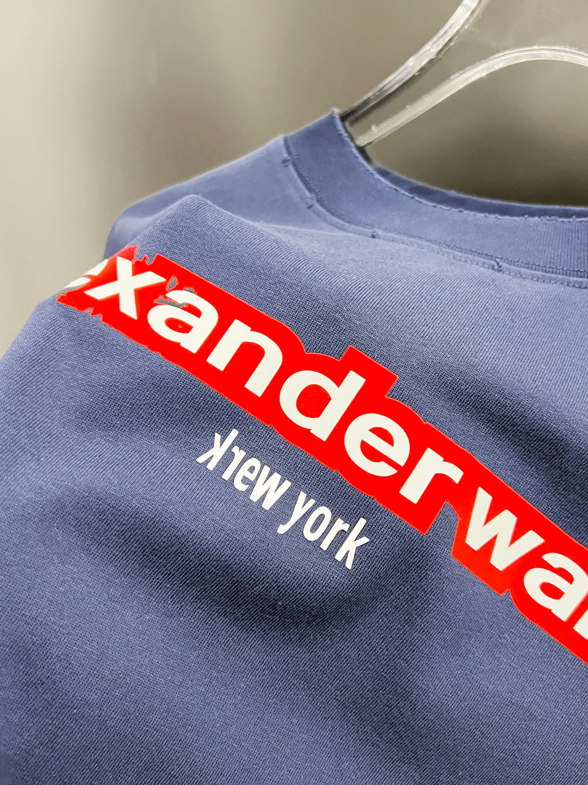 Classic letter three-dimensional embroidery and patchwork technique for short sleeves