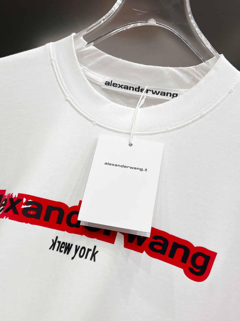 Classic letter three-dimensional embroidery and patchwork technique for short sleeves