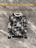 26 Autumn/Winter New Checkered Woolen Sweater