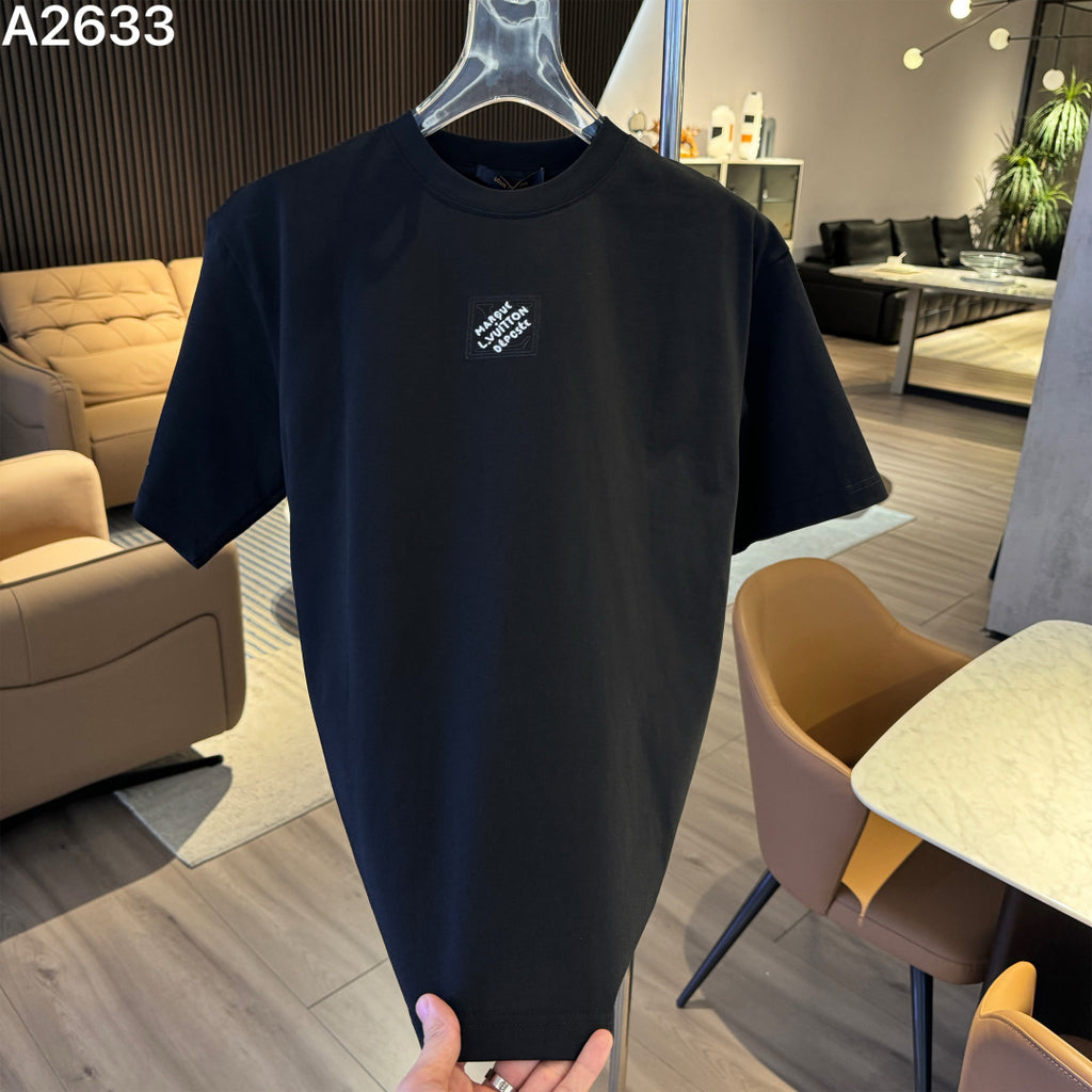 26 new embroidered letter short sleeves