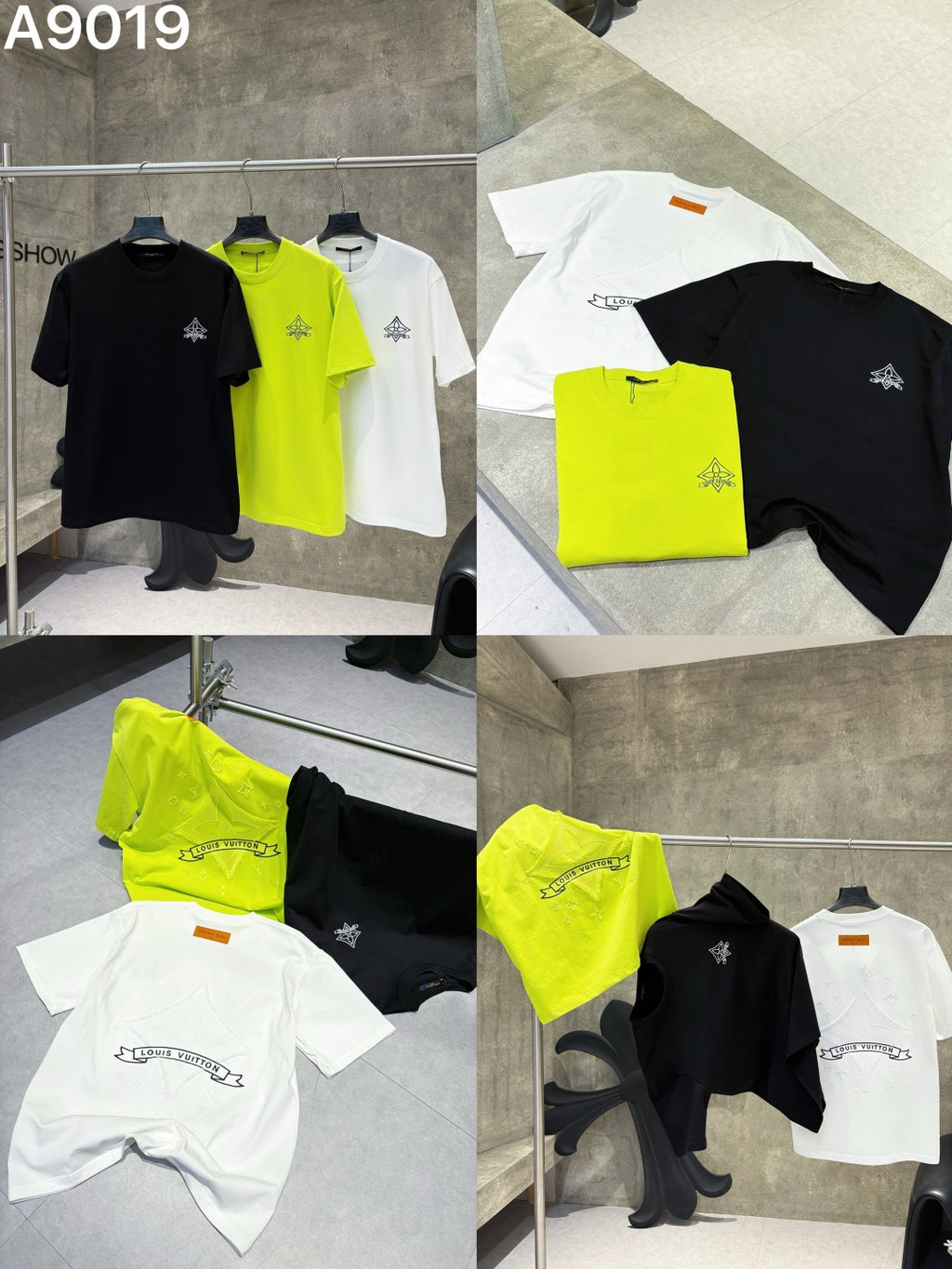 26 new embroidered letter short sleeves