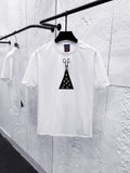 26ss new classic embroidered short sleeved shirt