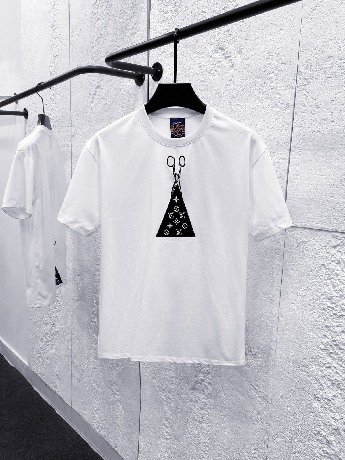 26ss new classic embroidered short sleeved shirt
