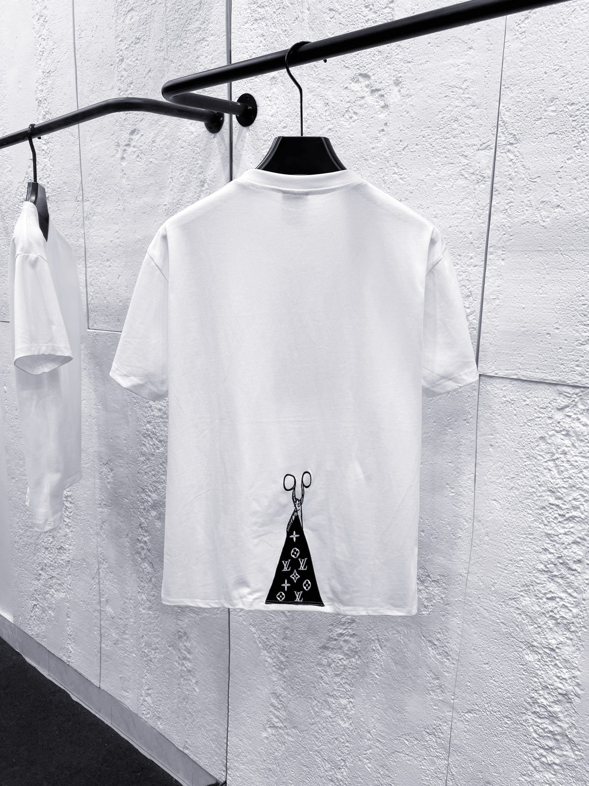 26ss new classic embroidered short sleeved shirt