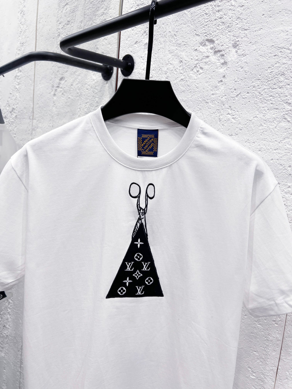 26ss new classic embroidered short sleeved shirt