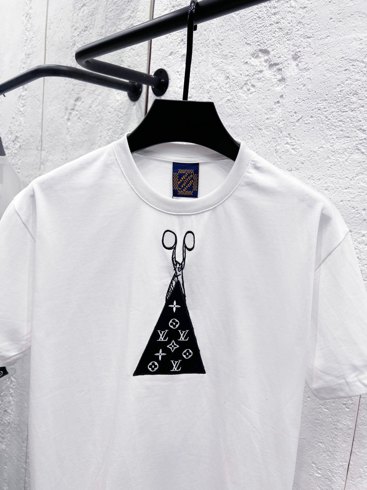 26ss new classic embroidered short sleeved shirt