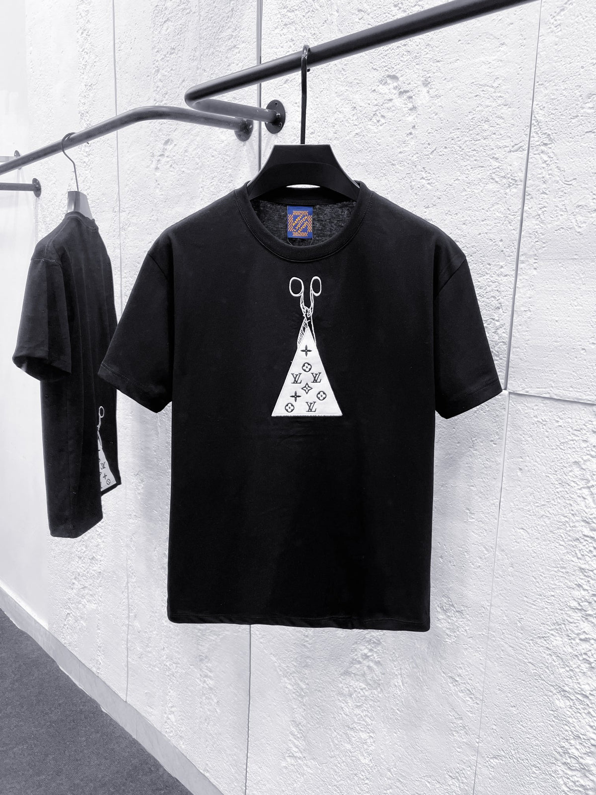 26ss new classic embroidered short sleeved shirt