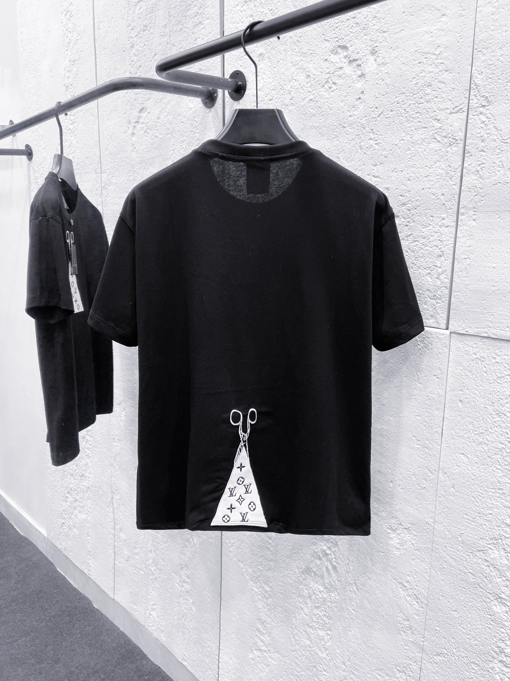 26ss new classic embroidered short sleeved shirt