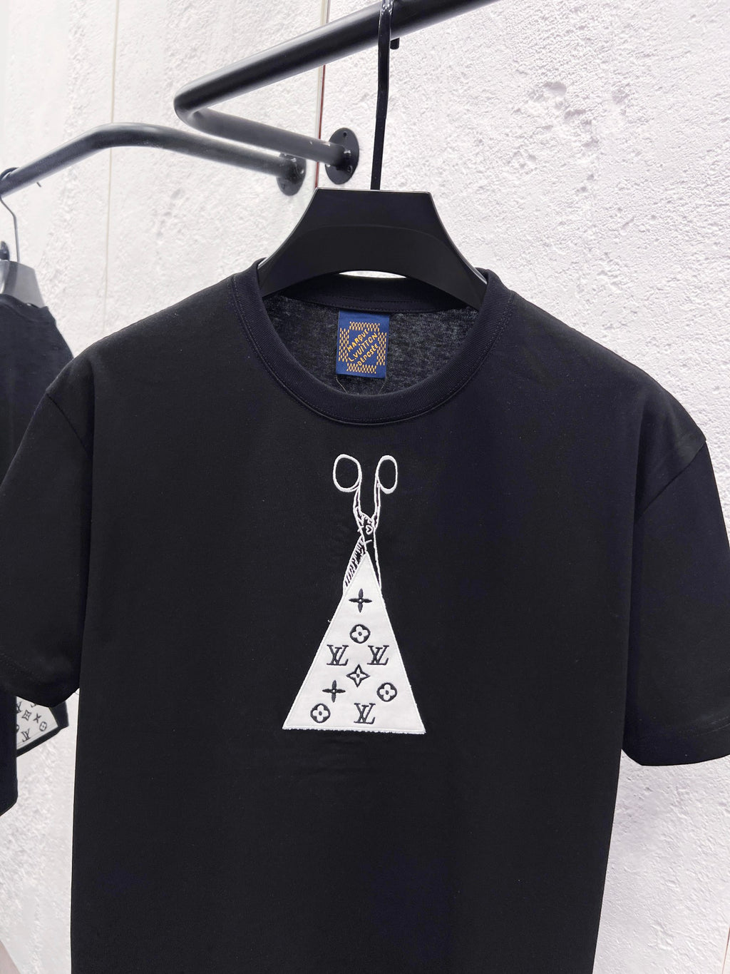 26ss new classic embroidered short sleeved shirt