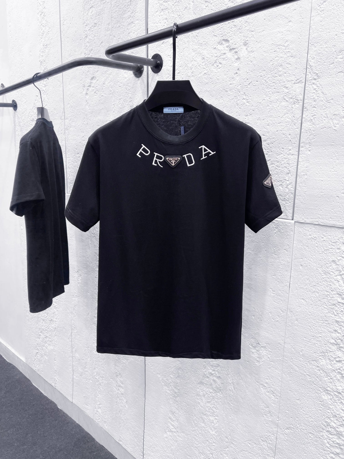 26ss new classic embroidered short sleeved shirt
