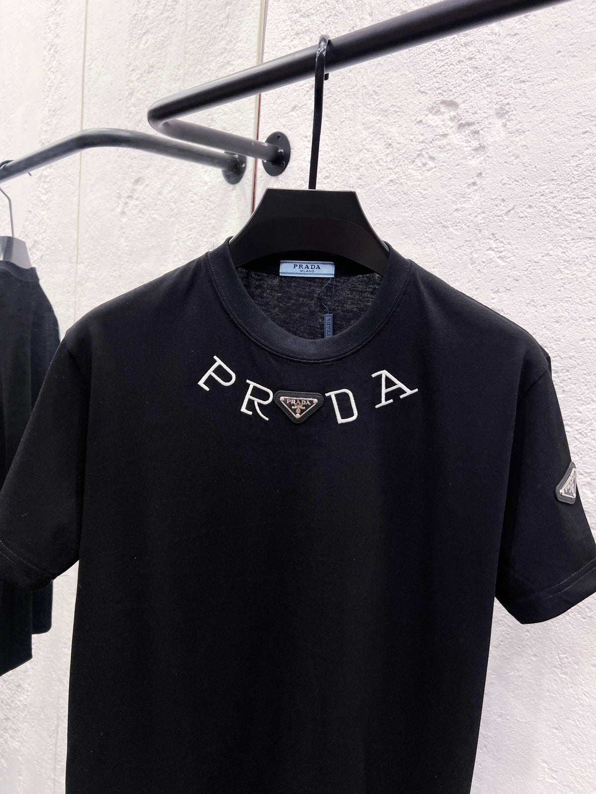 26ss new classic embroidered short sleeved shirt