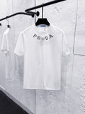 26ss new classic embroidered short sleeved shirt