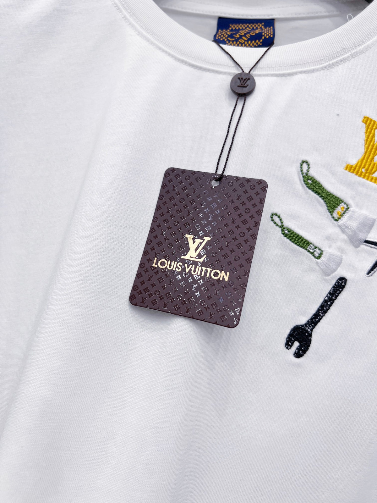 26ss new classic embroidered short sleeved shirt