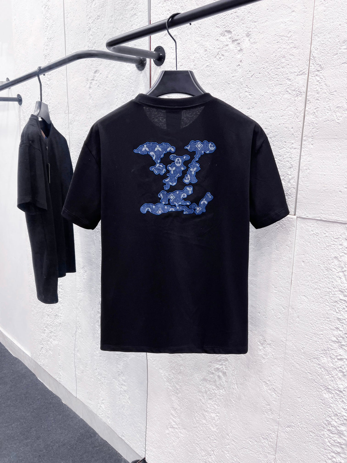 26ss new classic embroidered short sleeved shirt