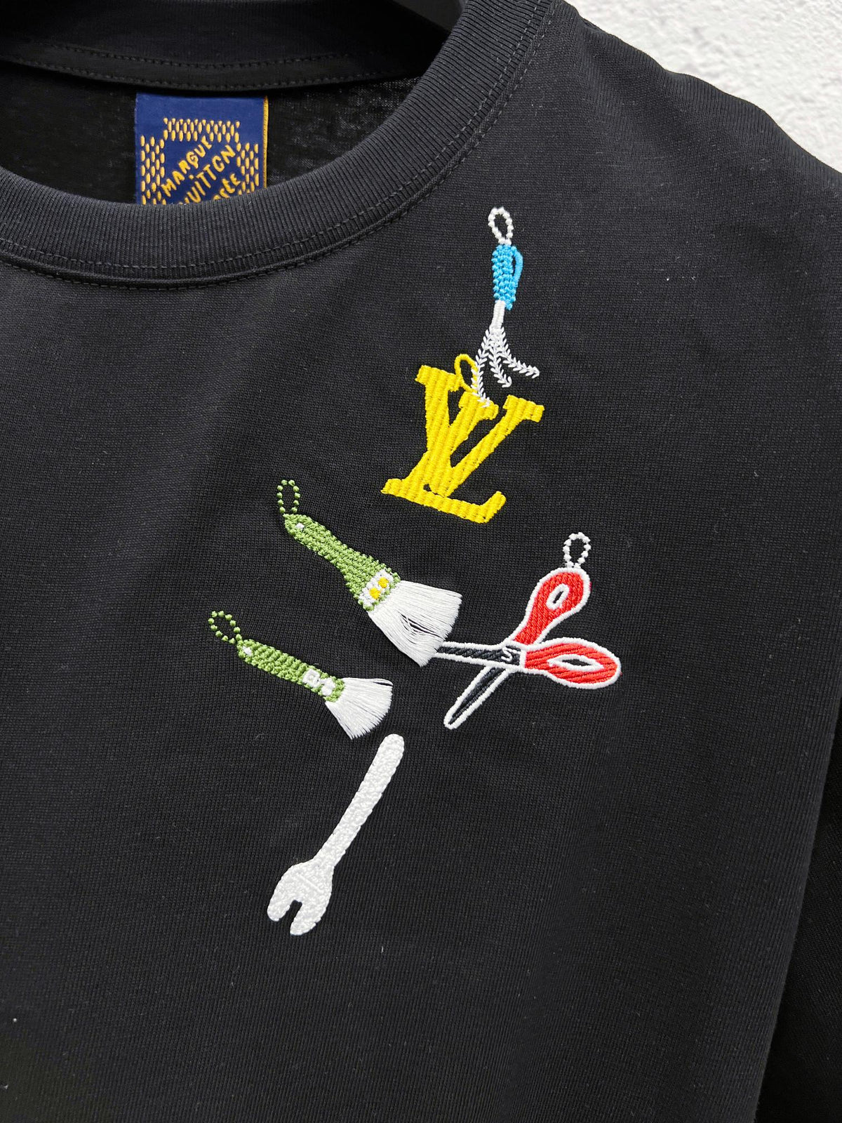 26ss new classic embroidered short sleeved shirt